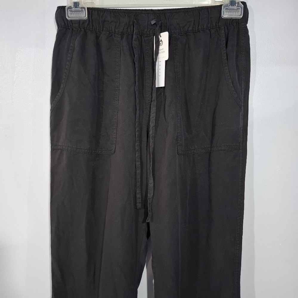Sanctuary Women's Washed Black Go Easy Pants, Size M Soft Relaxed - Picture 3 of 14